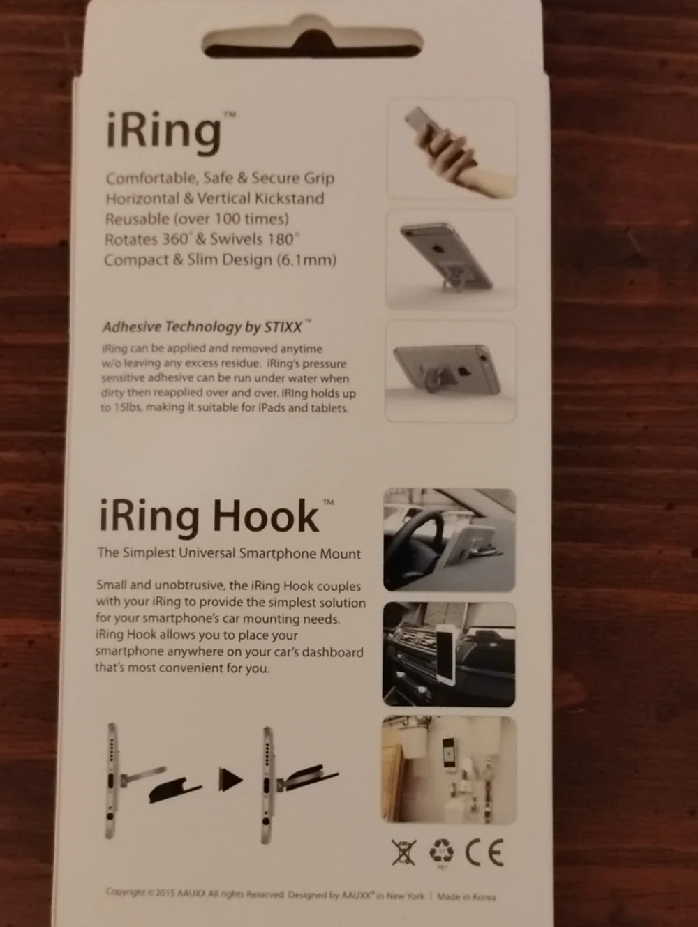Ring universal smartphone